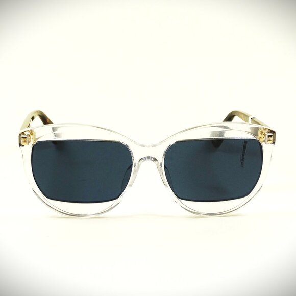 CHRISTIAN DIOR  DIORMANIA2-0T6V/KU Khaki Havana /Blue Avio Sunglasses - Picture 5 of 11